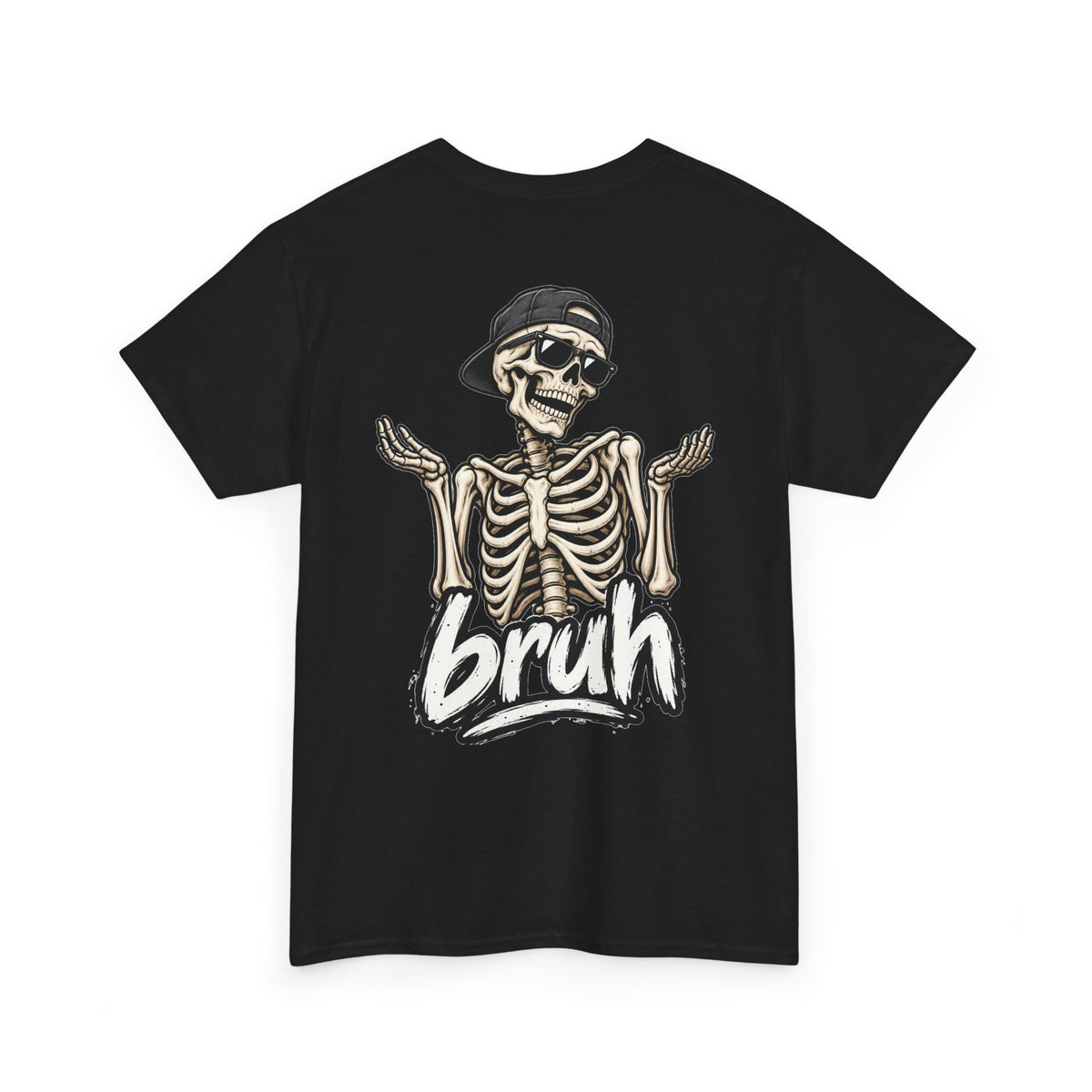Bruh Skeleton Graphic Tee