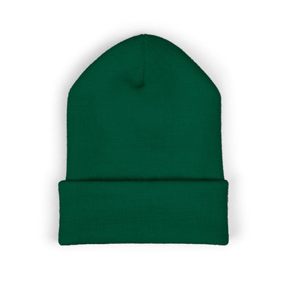 Embroidered Flame MM Beanie — Maintenance Monkey Beanie