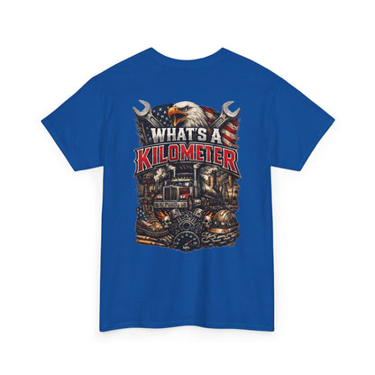 What's a Kilometer? Vintage Semi Truck T-Shirt