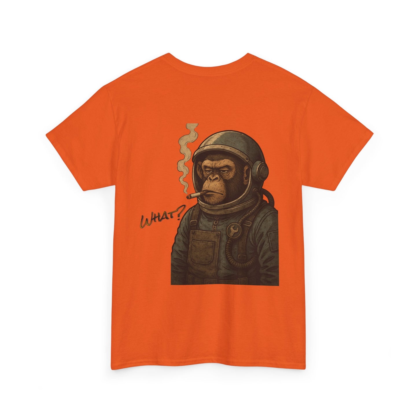 Chimp Astronaut Tee — Smoking Monkey