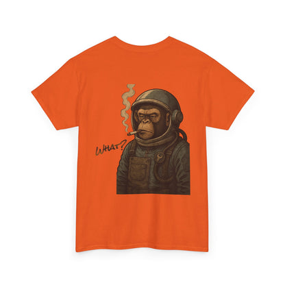Chimp Astronaut Tee — Smoking Monkey