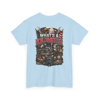 What's a Kilometer? Vintage Semi Truck T-Shirt
