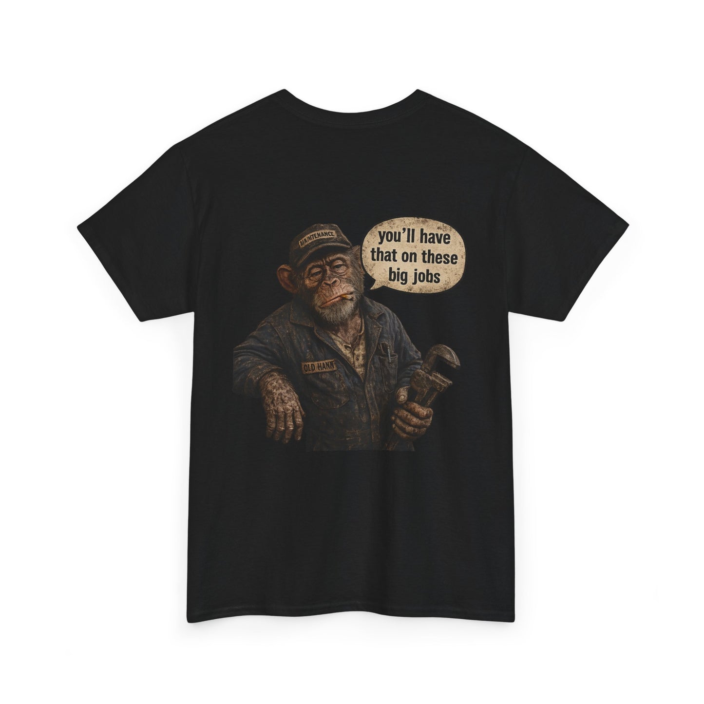 Vintage Pipefitter Maintenance Monkey Tee