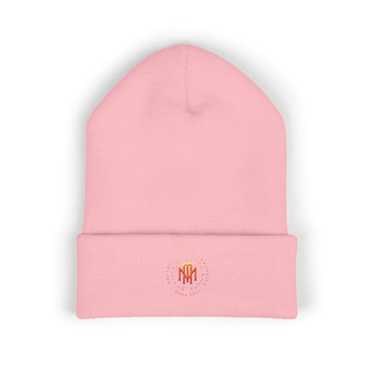 Embroidered Flame MM Beanie — Maintenance Monkey Beanie