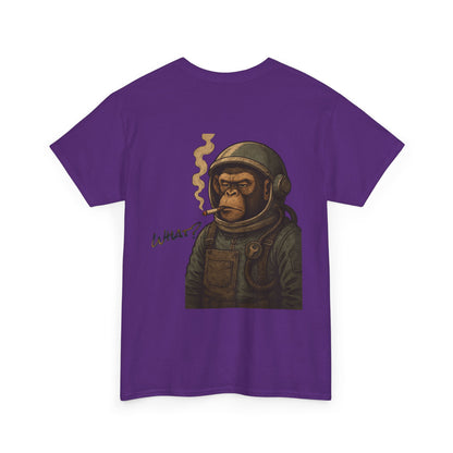 Chimp Astronaut Tee — Smoking Monkey