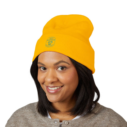 Embroidered Cuffed Beanie — Just Another Small Business