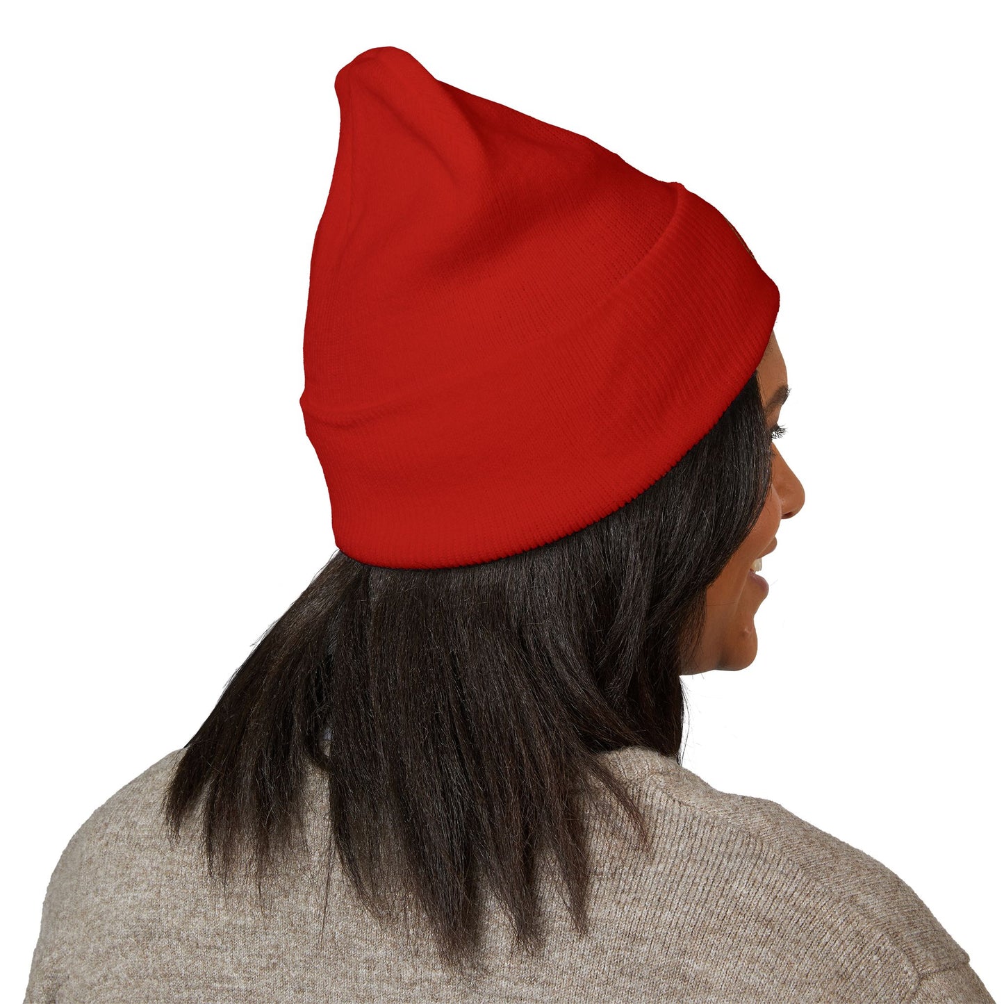 Embroidered Cuffed Beanie — Just Another Small Business