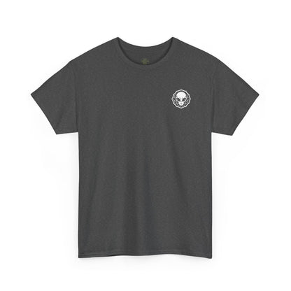 Alien Vibes T-Shirt — Retro UFO Smoking Graphic Tee