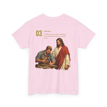 Christian Tee — Colossians 3:23