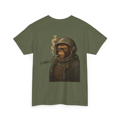 Chimp Astronaut Tee — Smoking Monkey