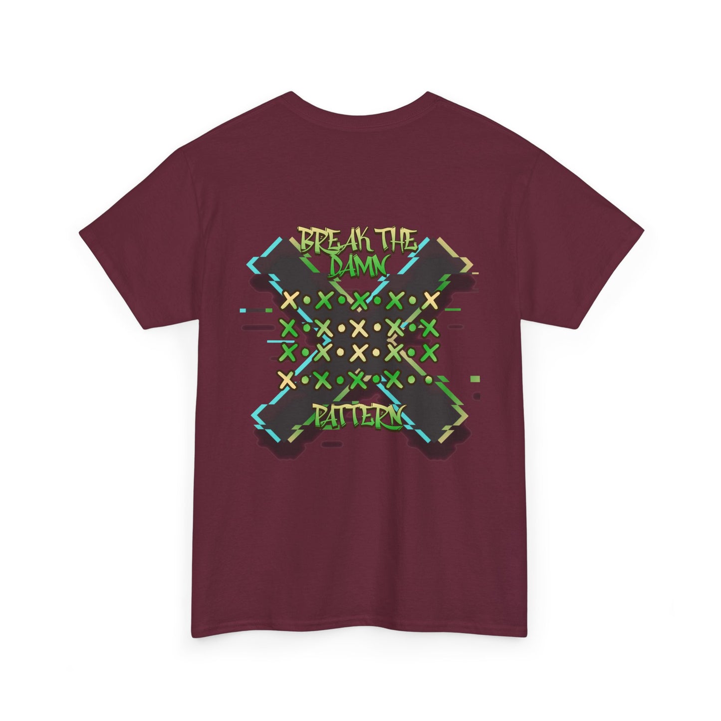 Graphic Tee — 'Break the Pattern' Gamer Streetwear T‑Shirt
