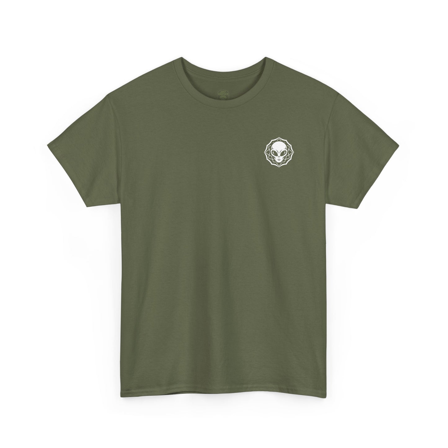 Alien Vibes T-Shirt — Retro UFO Smoking Graphic Tee