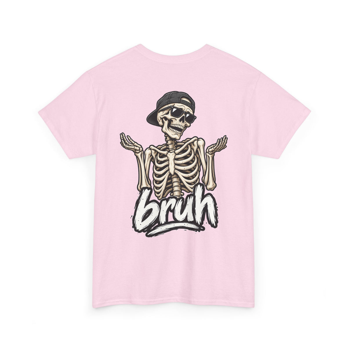 Bruh Skeleton Graphic Tee