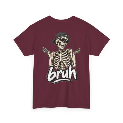 Bruh Skeleton Graphic Tee