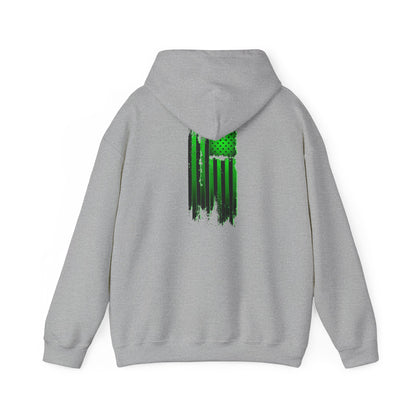 American Flag Hoodie - Green