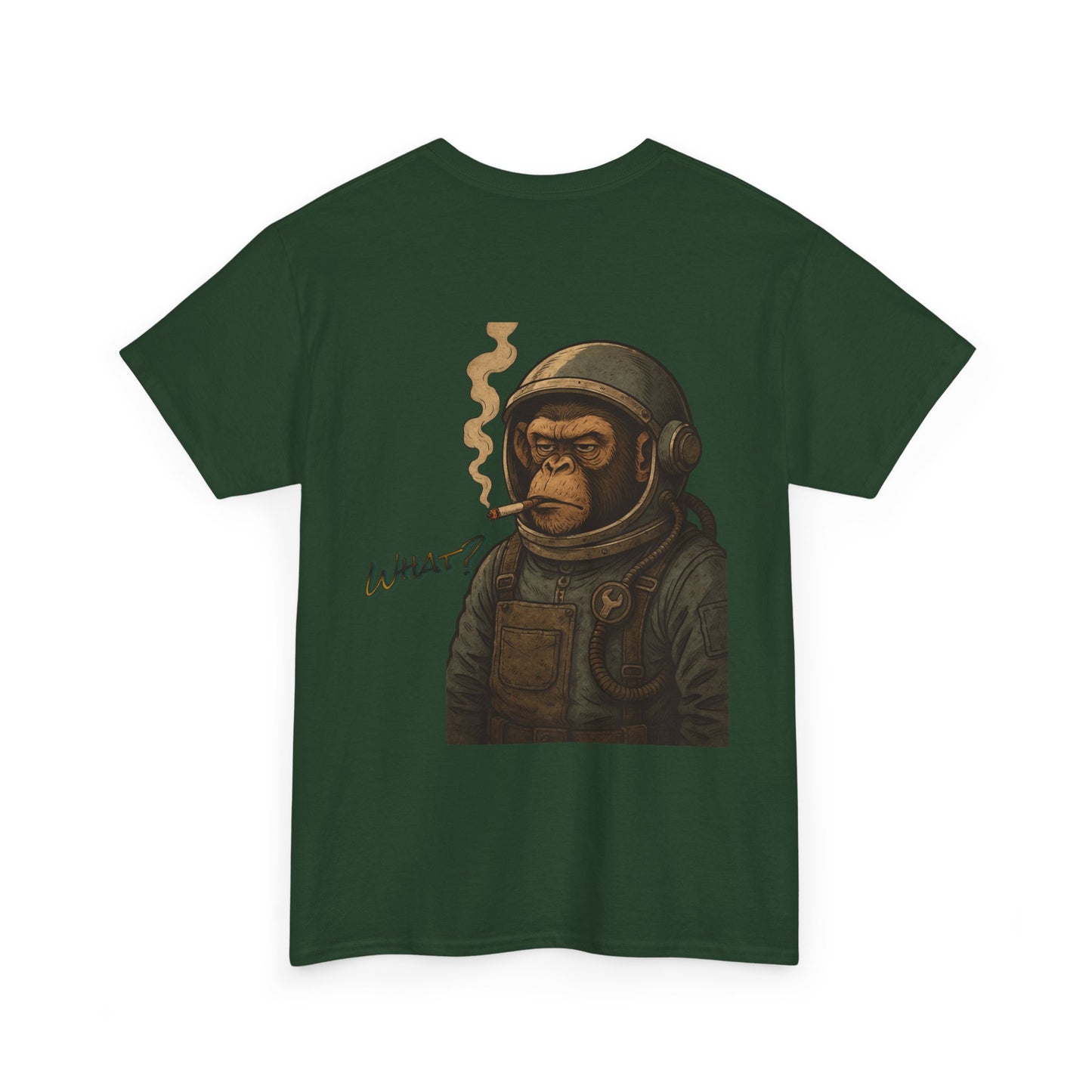 Chimp Astronaut Tee — Smoking Monkey