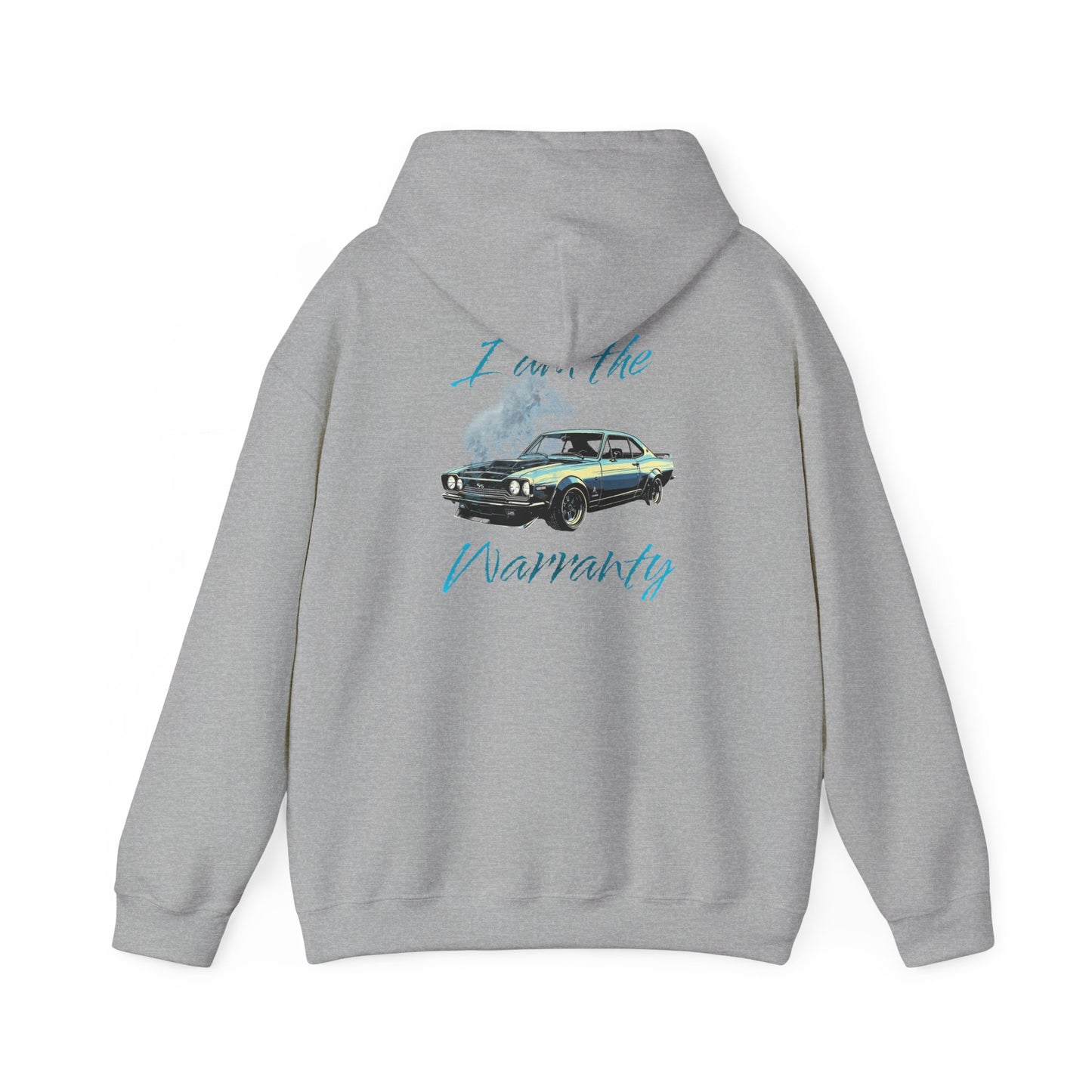 Vintage Car Hoodie — I am the Warranty