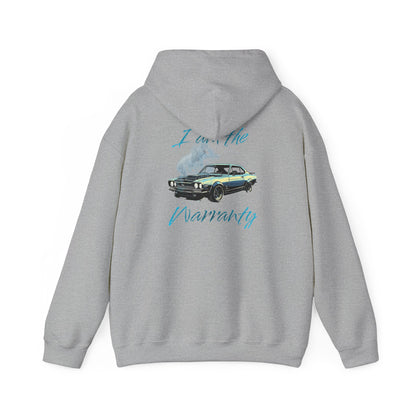 Vintage Car Hoodie — I am the Warranty