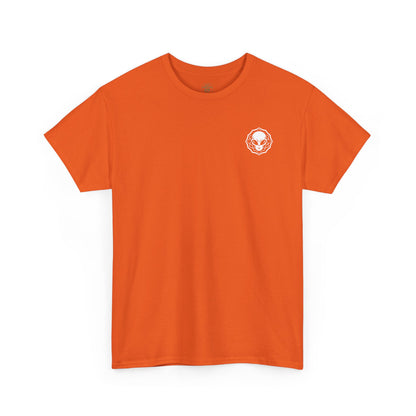 Alien Vibes T-Shirt — Retro UFO Smoking Graphic Tee