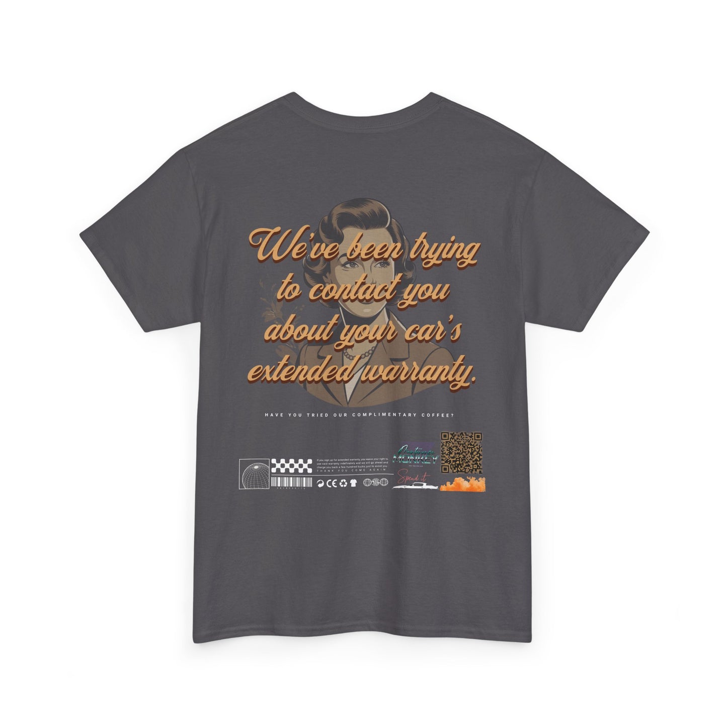 T-Shirt — Extended Warranty  Retro Graphic Tee