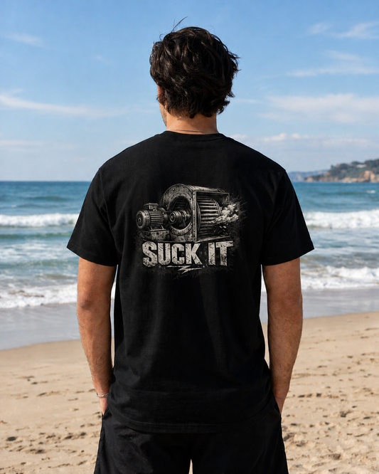 Suck It HVAC Squirrel Cage T‑Shirt