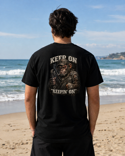 "Keep On Keepin' On" Vintage Graphic Tee