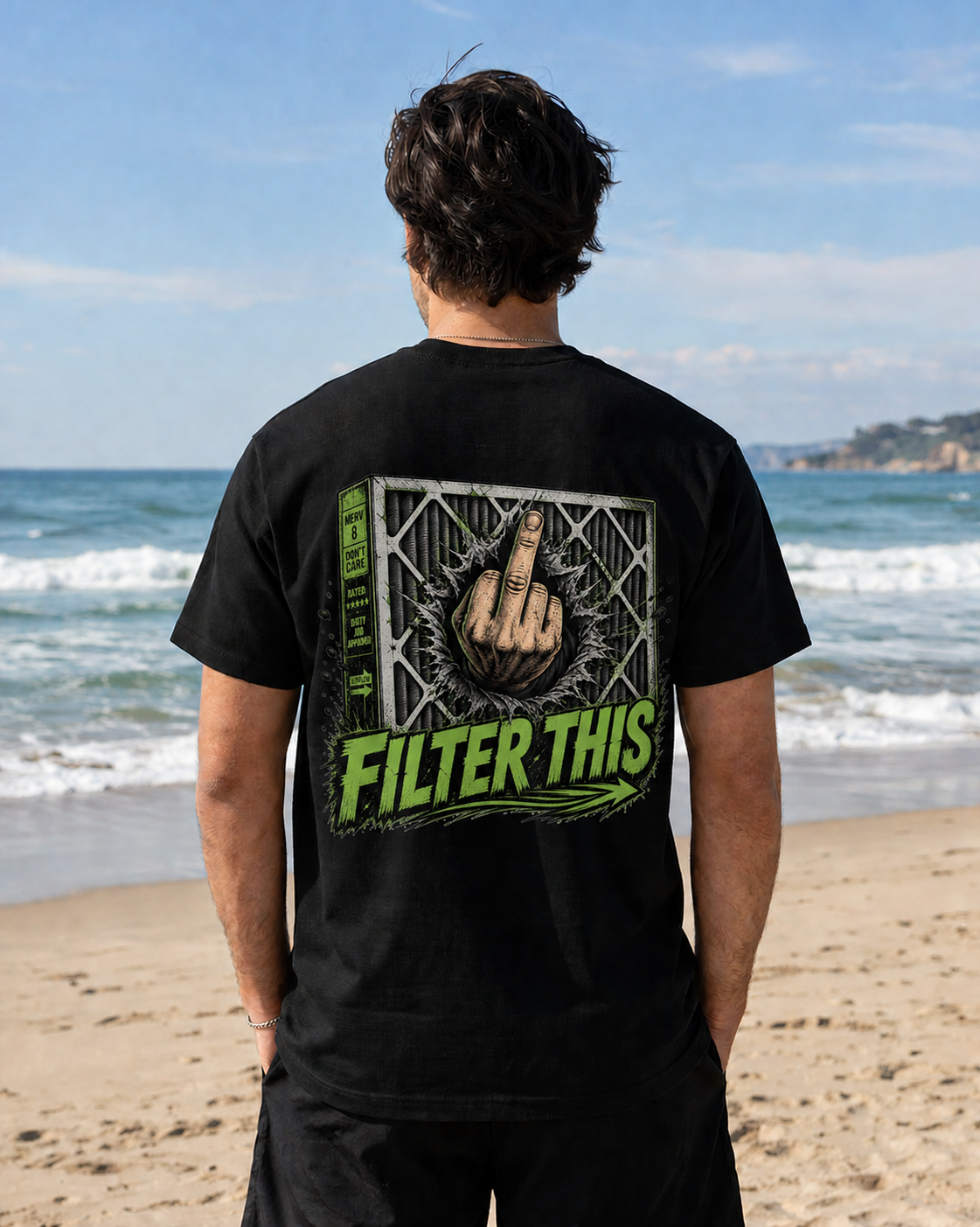 T-Shirt — 'Filter This' Graphic Tee