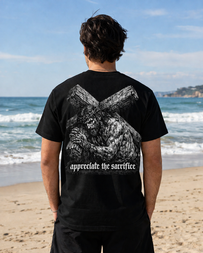 Graphic Tee — 'Appreciate the Sacrifice'