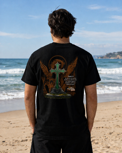 Angel Cross Tee