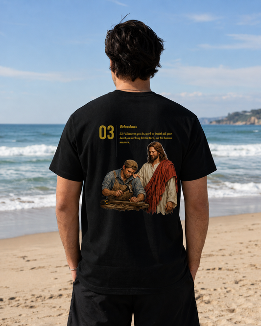 Christian Tee — Colossians 3:23