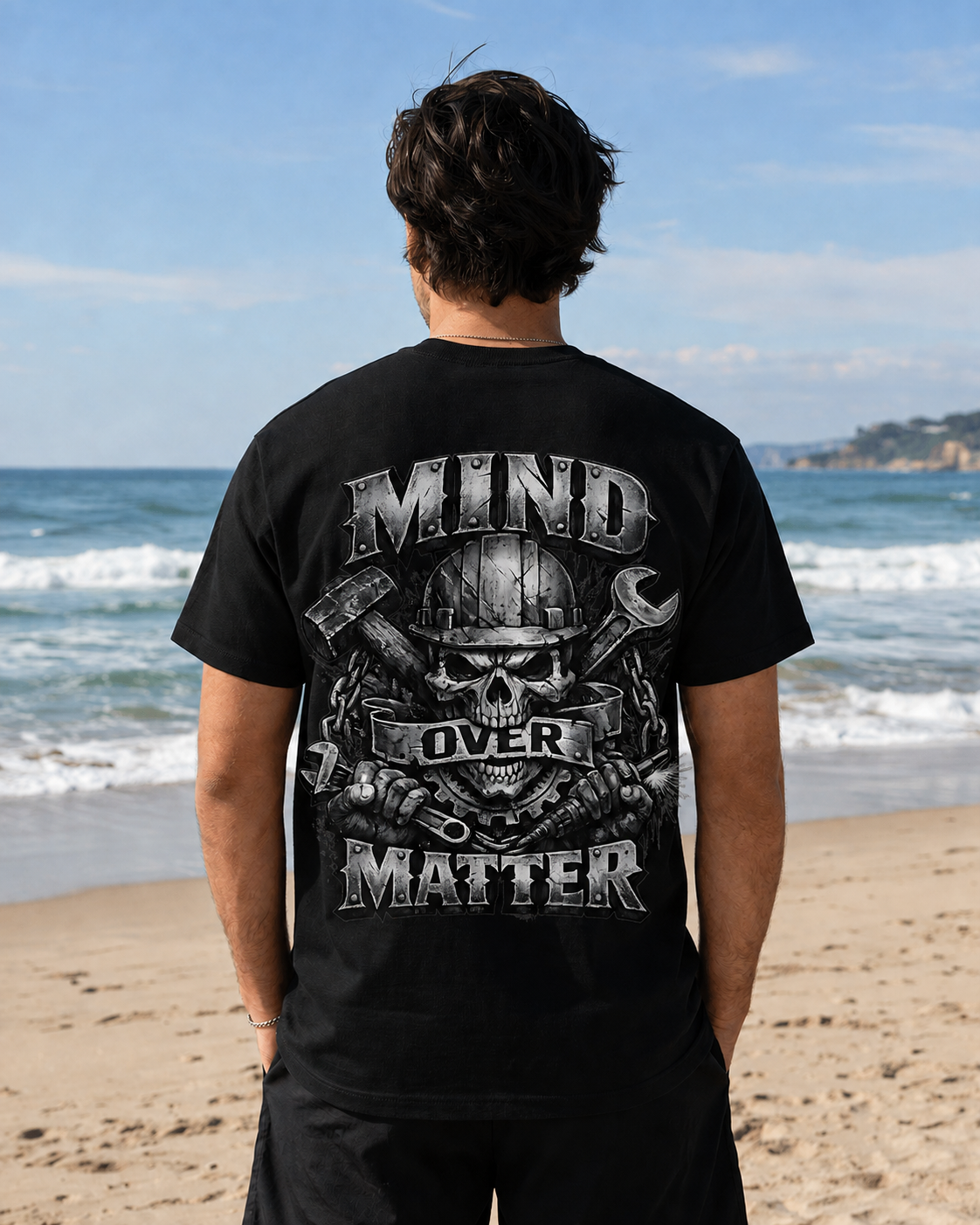 Mind Over Matter Skull T-Shirt