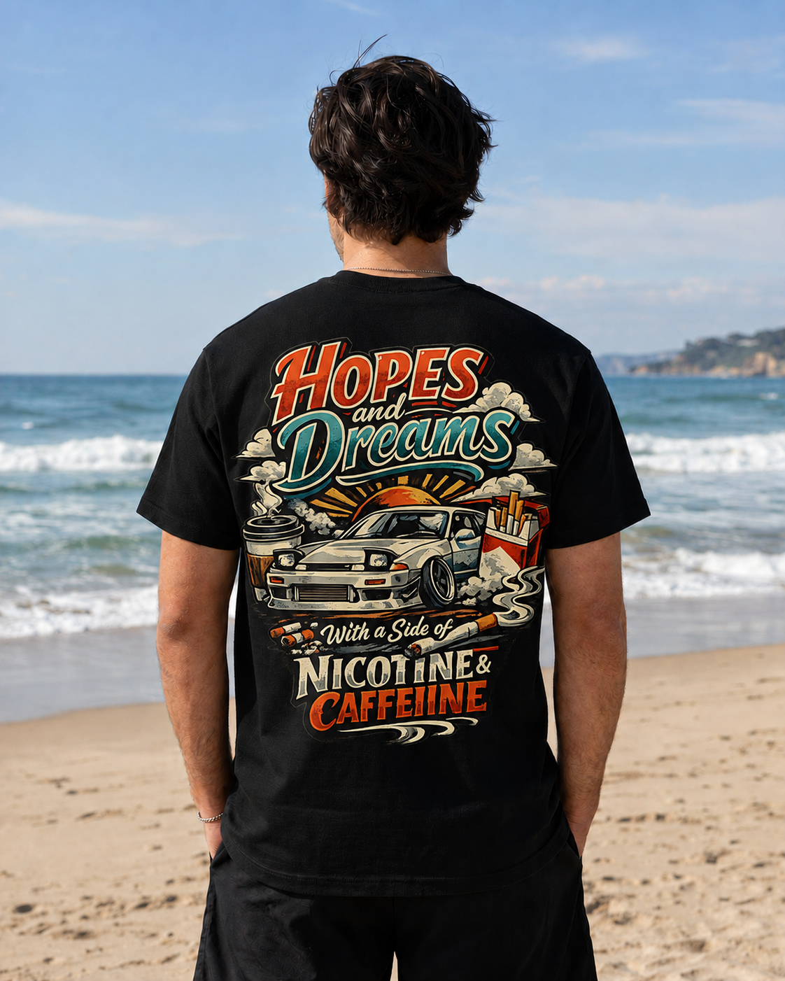 "Hopes and Dreams" Vintage Car Graphic Tee