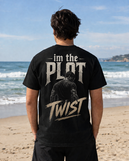 "I'm the Plot Twist" Graphic Tee