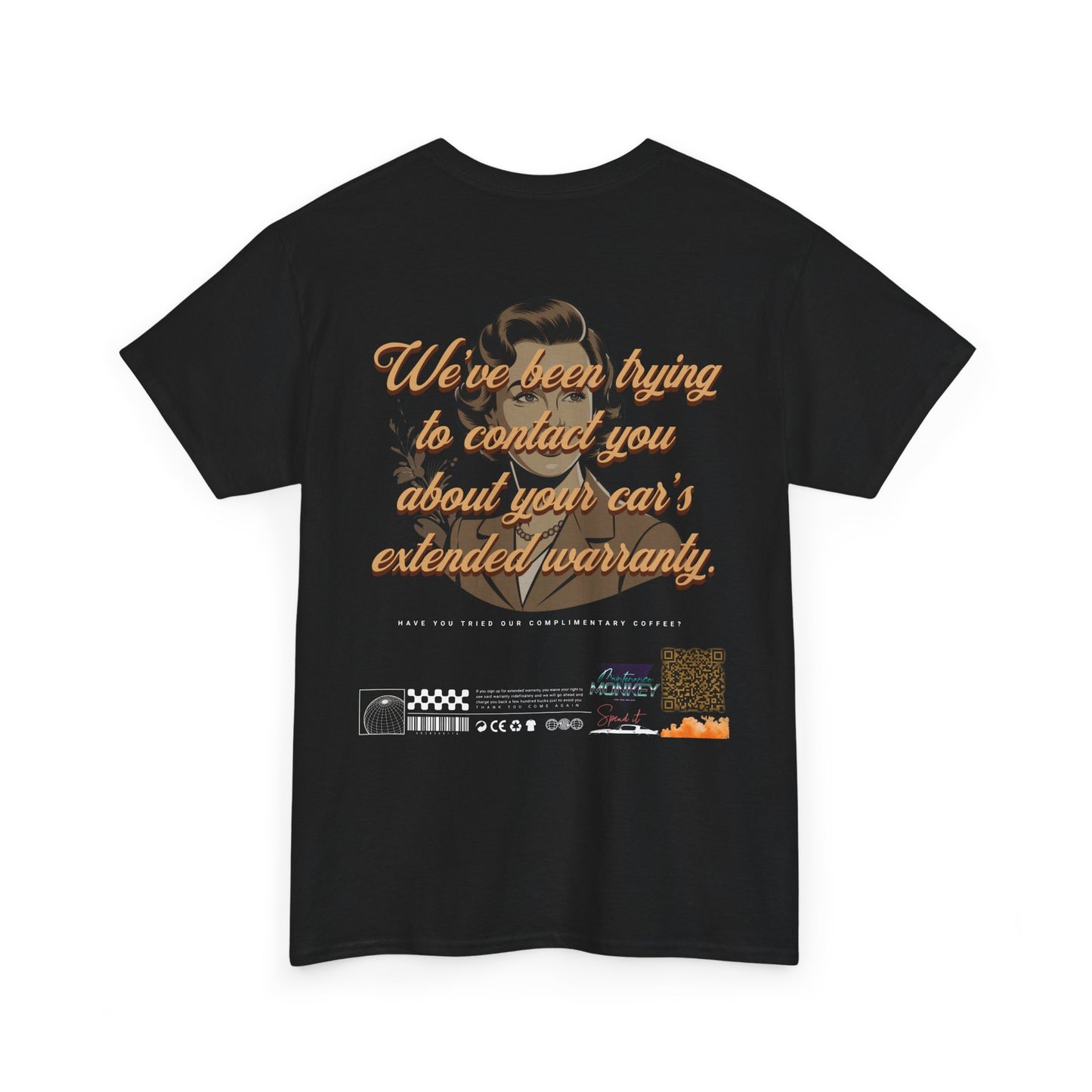 T-Shirt — Extended Warranty  Retro Graphic Tee
