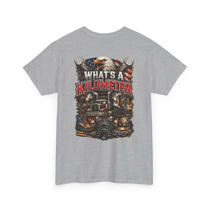 What's a Kilometer? Vintage Semi Truck T-Shirt