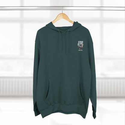 Angel Statue Graphic Hoodie — 'Sanctified, Saved' Vintage Art Streetwear