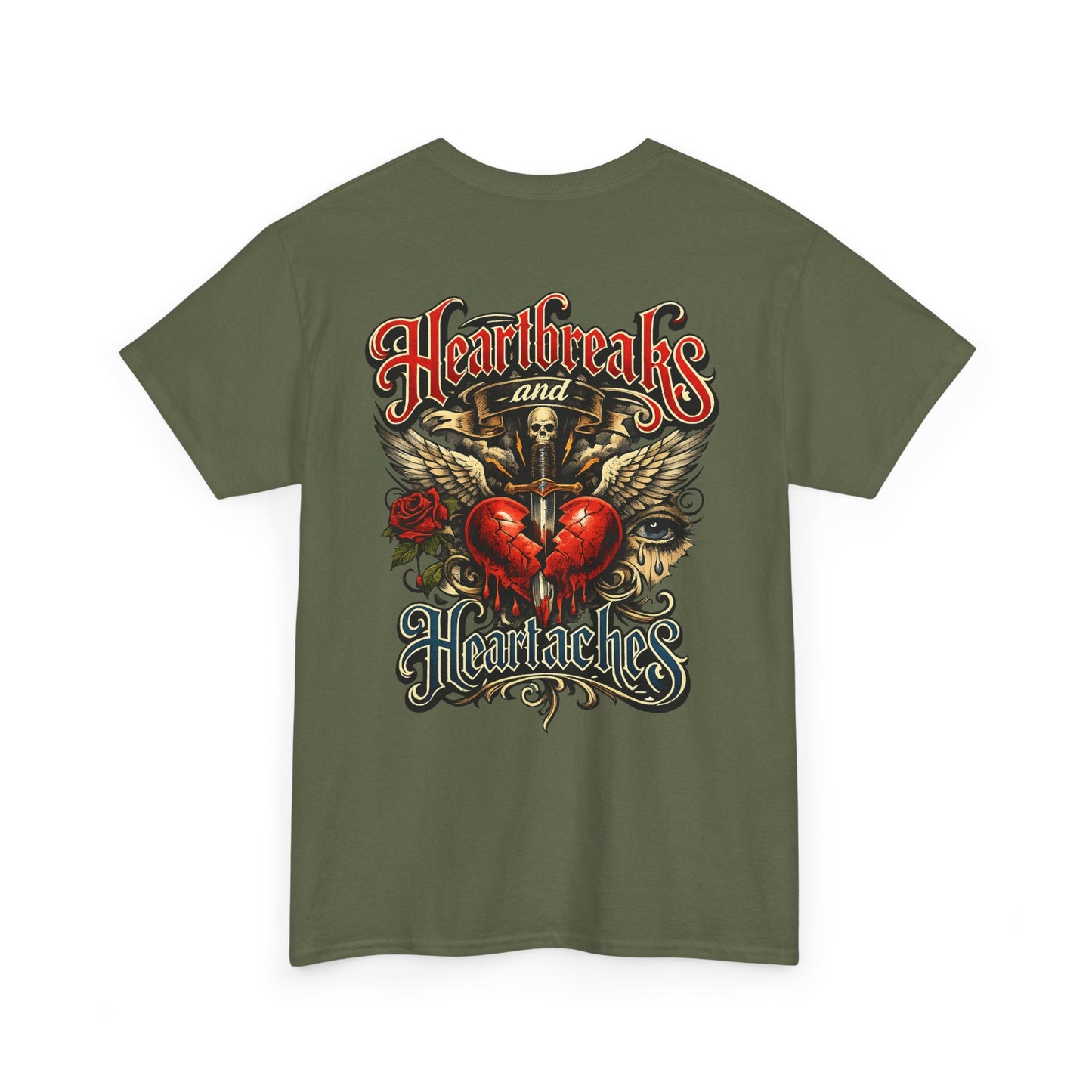 Graphic Tee — 'Heartbreaks and Heartaches'