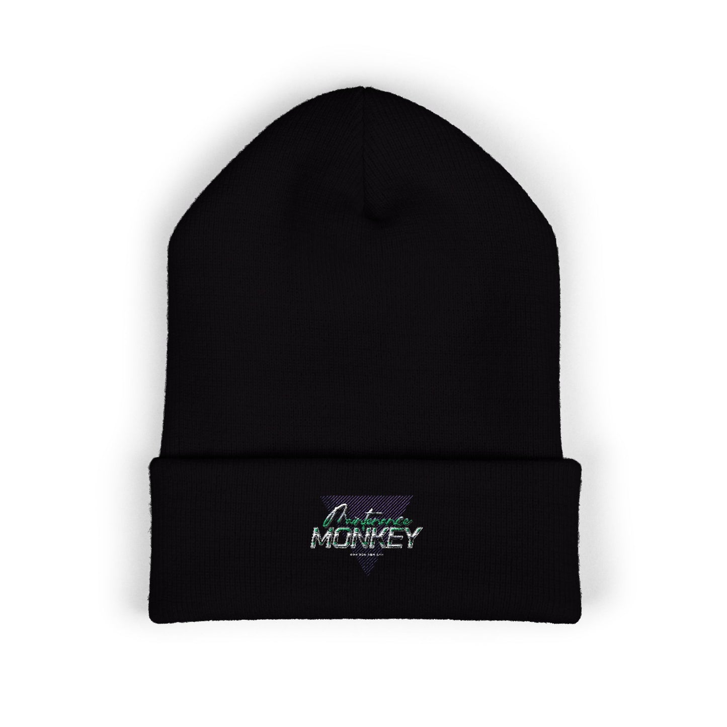 Embroidered Cuffed Beanie — Maintenance Monkey