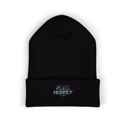 Embroidered Cuffed Beanie — Maintenance Monkey
