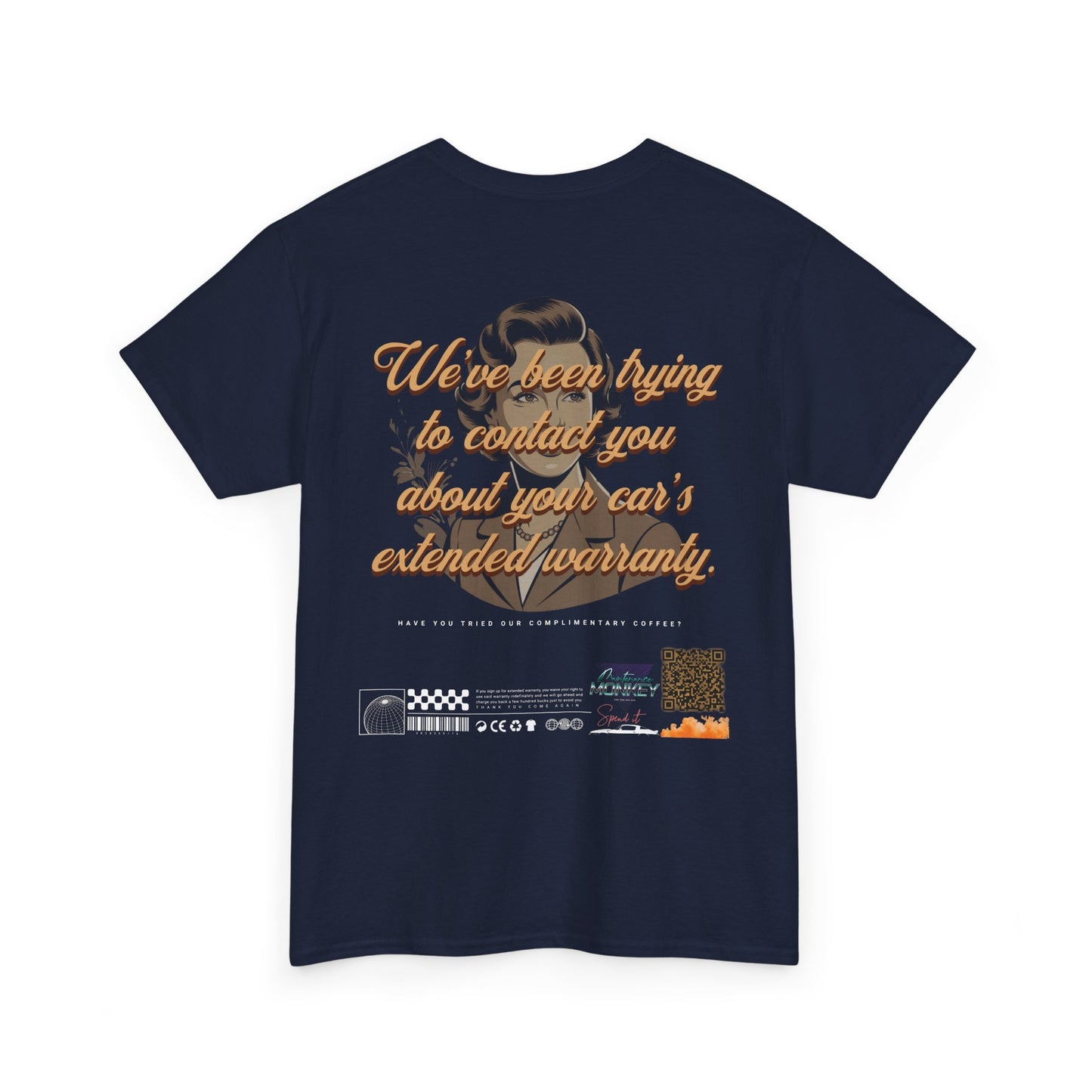 T-Shirt — Extended Warranty  Retro Graphic Tee