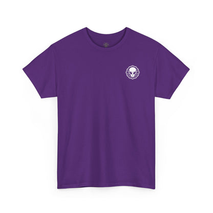 Alien Vibes T-Shirt — Retro UFO Smoking Graphic Tee
