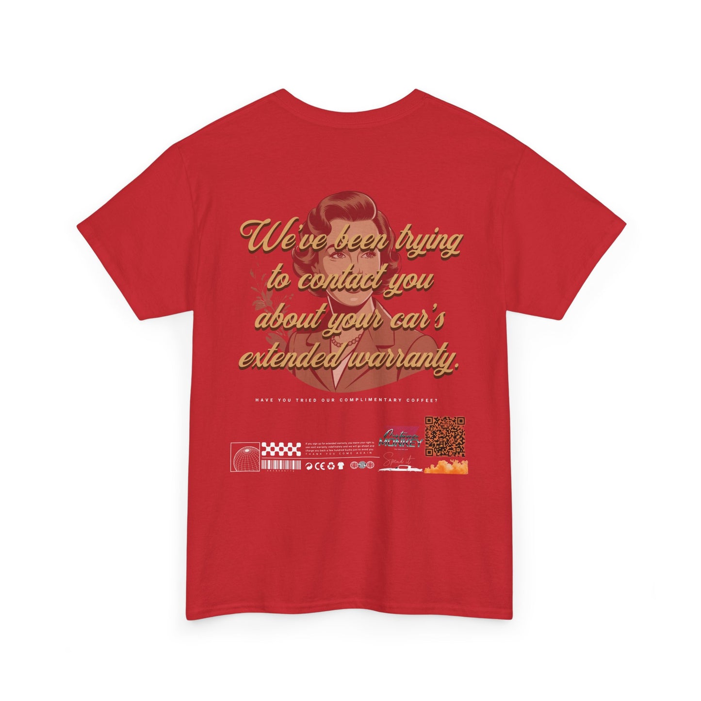 T-Shirt — Extended Warranty  Retro Graphic Tee