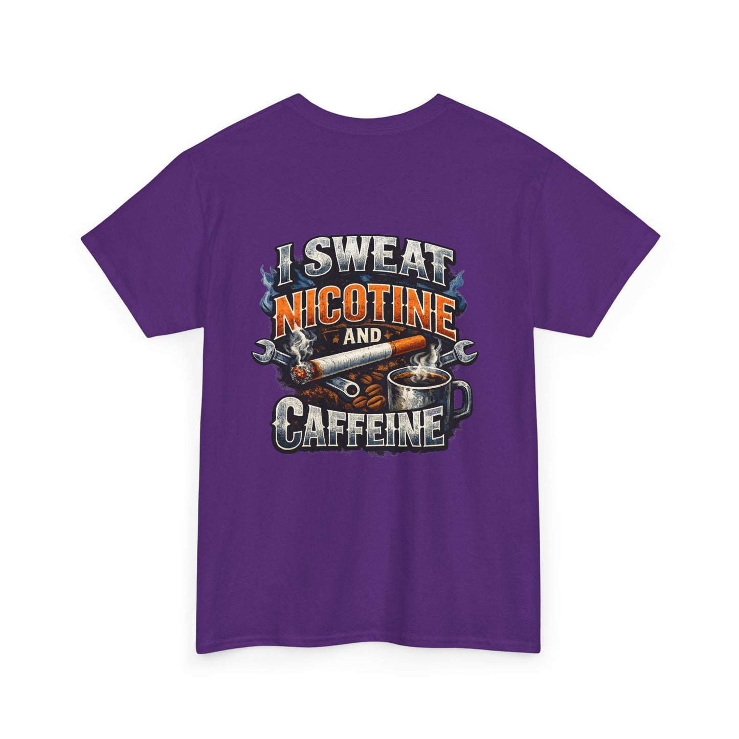 Nicotine and Caffeine Graphic Tee
