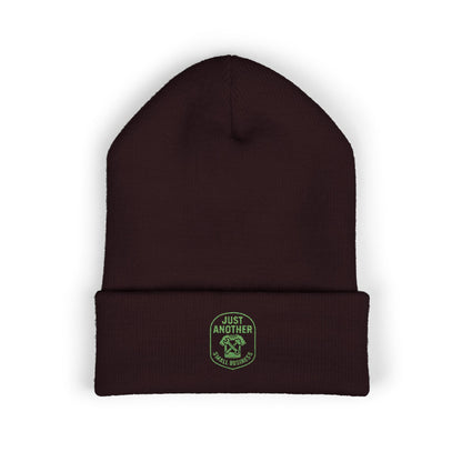 Embroidered Cuffed Beanie — Just Another Small Business