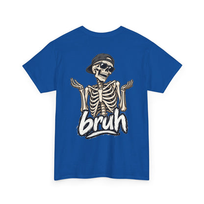 Bruh Skeleton Graphic Tee