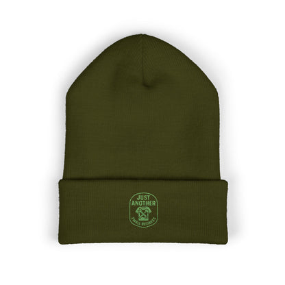Embroidered Cuffed Beanie — Just Another Small Business