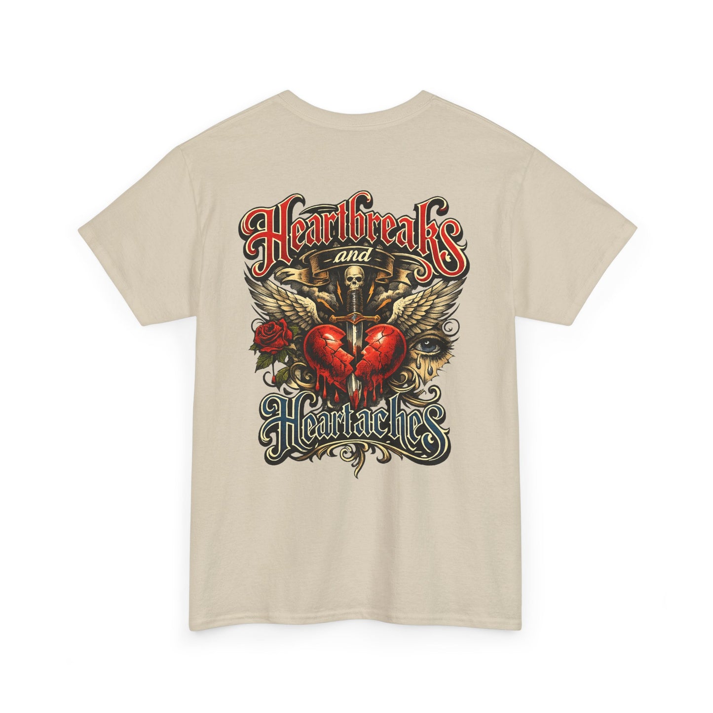 Graphic Tee — 'Heartbreaks and Heartaches'