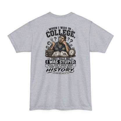 When I Was in College Tall Tee