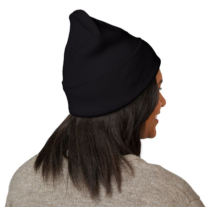 Embroidered Cuffed Beanie — Just Another Small Business