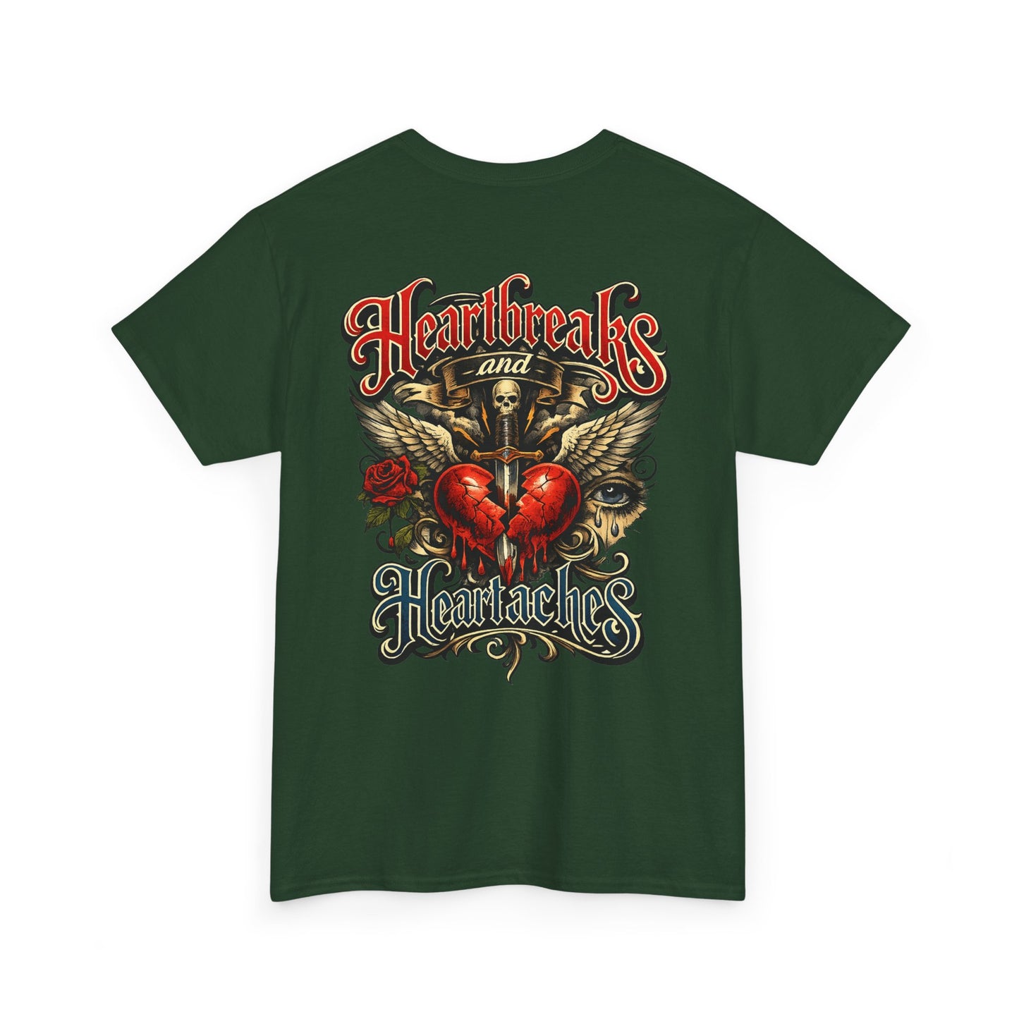 Graphic Tee — 'Heartbreaks and Heartaches'